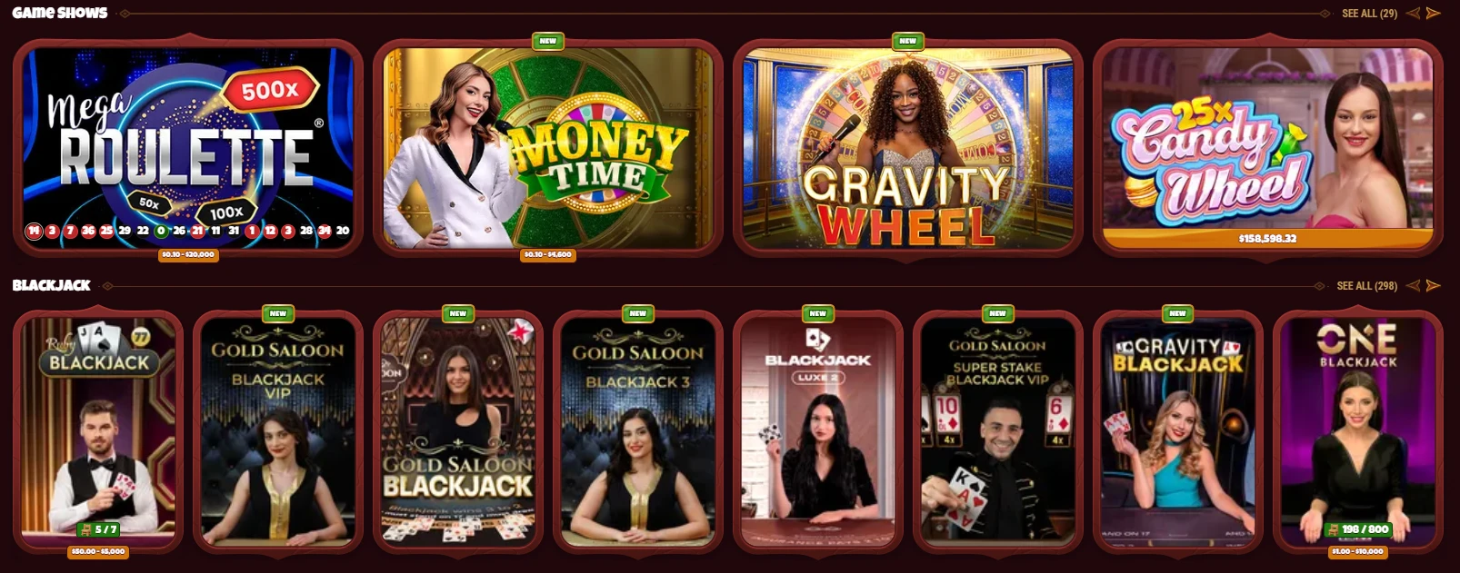 Magius Casino Games
